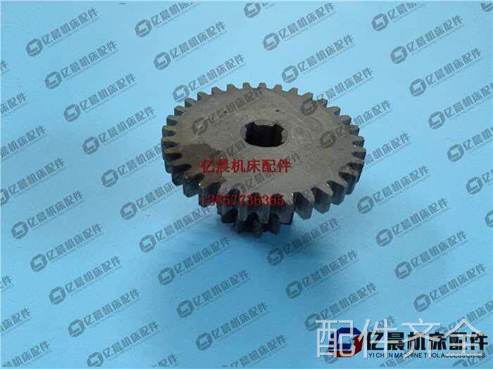 配件.滕州机床厂双联齿轮Z12/32 孔4-15X4 高38 模数M2 机床配件