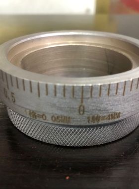 机床配件北京立铣x62w/53K 铣床工作台纵向刻度盘762 80格 1转4MM