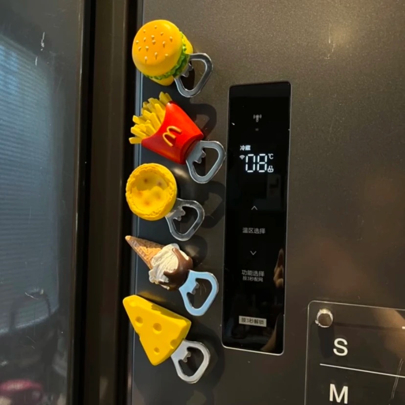 麦当劳磁贴薯条汉堡冰箱贴