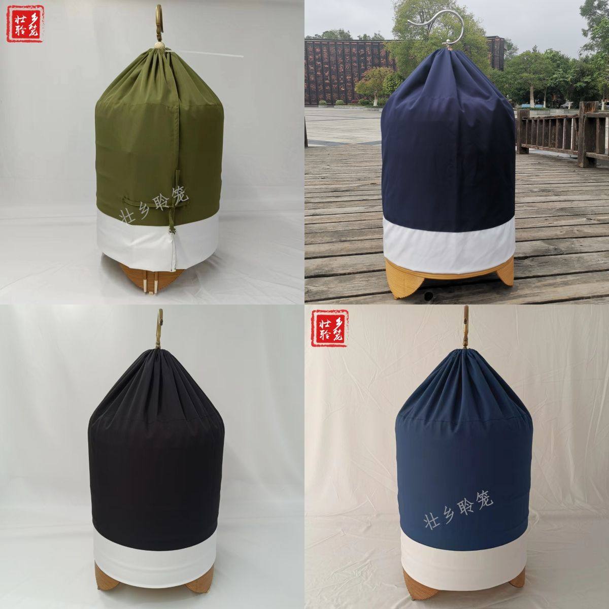 广西鸟笼布双层笼衣黑色系列拼接纯色换毛生头2836送扎带夹子配件