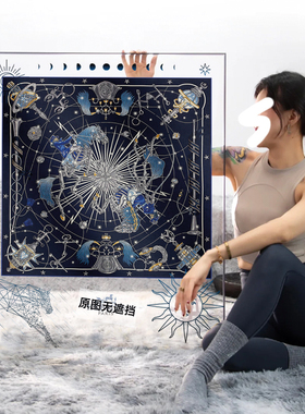亚克力丝巾装裱挂画客厅电视柜装饰画高级感酒店样板间软装摆件画