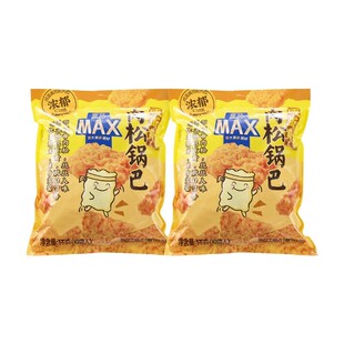 盒马MAX 咸蛋黄肉松 海苔锅巴多口味锅巴(每袋约10包)