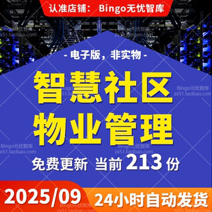 5G智慧社区智慧小区物业AI人工智能社区未来社区治理建设解决方案
