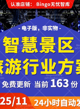 AI智慧景区智能化智慧旅游景区文旅信息化平台建设设计规划方案