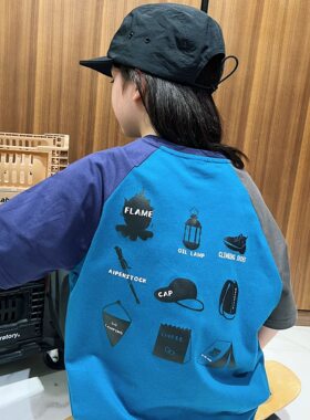 男童纯棉短袖户外透气速干半袖
