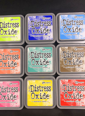 进口TimHoltz Ranger氧化印台晕染涂抹 染卡用印台Distress Oxide