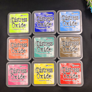 进口TimHoltz Ranger氧化印台晕染涂抹 染卡用印台Distress Oxide