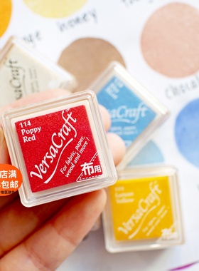 布用VKS日本进口Tsukineko月猫多用手帐印泥印台补充液VersaCraft