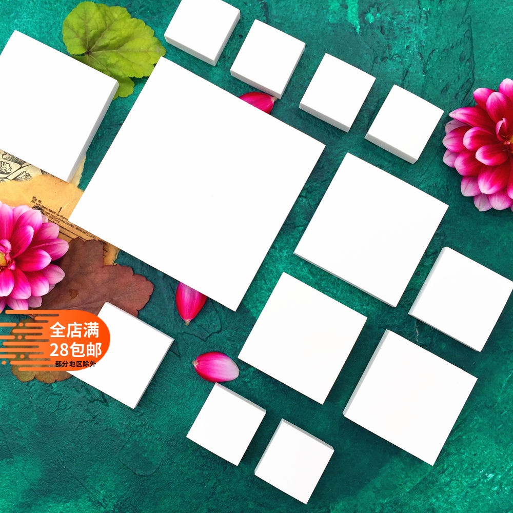 白色正方形橡皮砖diy手工雕刻