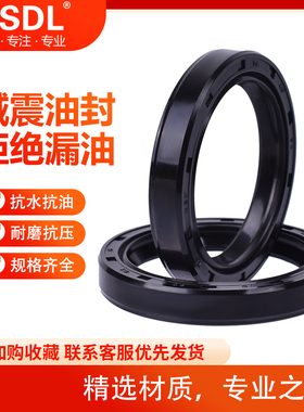 适配雅马哈VMAX1200 XVZ1300川崎GPZ KZ1000摩托车前叉减震器油封