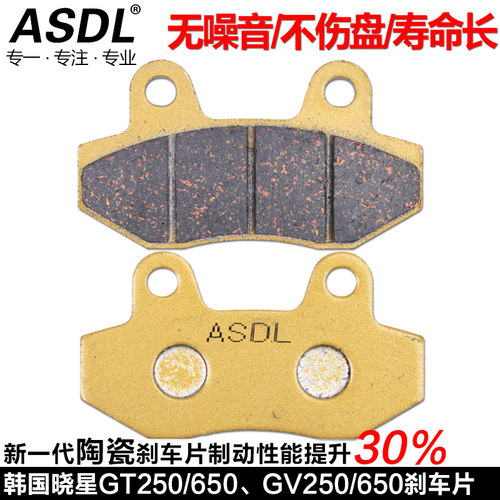 GV650GT250R前后刹车片碟刹皮