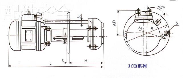 配件.车床机床冷却泵 电机水泵 三相电泵JCB-22 125W 380V 全铜芯