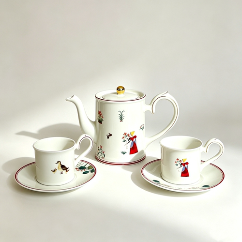 小王子咖啡杯碟壶茶具杯碟套装