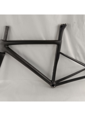全碳纤维轻量公路车架 全内走线 SL8型号 同款 带前叉座管 碟刹