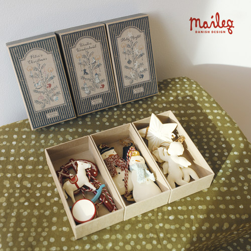 maileg雪人天使星星圣诞树挂件