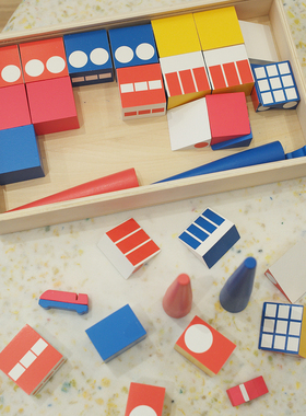 Ladislav Sutnar Factory Town 简约美育玩具包豪斯设计师积木