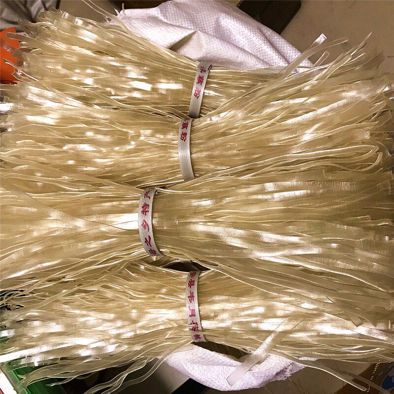 宽粉扁粉广西马山都安旱藕粉水晶粉条炒粉美人蕉粉洋芋粉耐煮劲道
