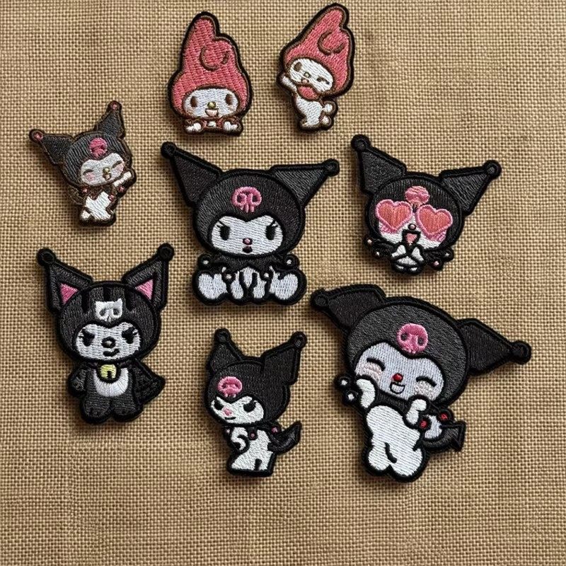 自粘款卡通可爱库洛米鞋花DIY洞洞鞋扣装饰配件趣味鞋贴补丁贴,居家布艺,布贴,淘宝优惠券,粉丝福利购,淘宝优惠卷