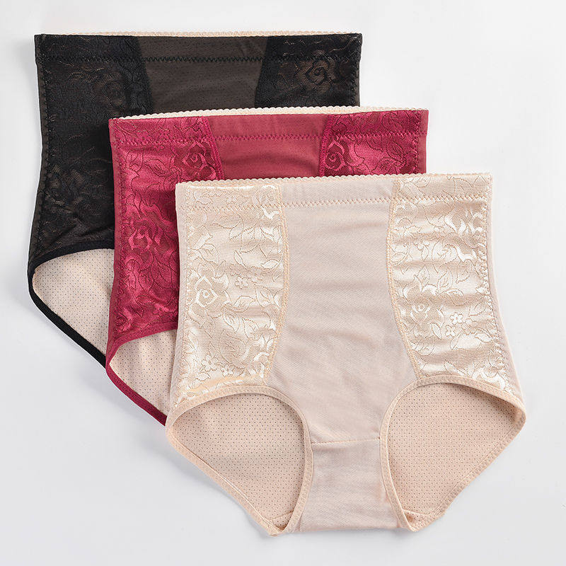 高腰收腹美臀内裤女产后塑形束腰蜜桃提臀性感不卷边三角短裤头衩,女士内衣/男士内衣/家居服,女三角裤,淘宝优惠券,粉丝福利购,淘宝优惠卷