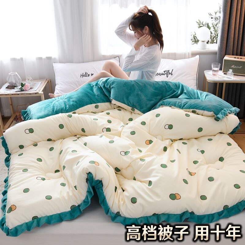 冬被加厚保暖被子冬韩版春秋被单双人学生宿舍太空调被棉被芯被褥