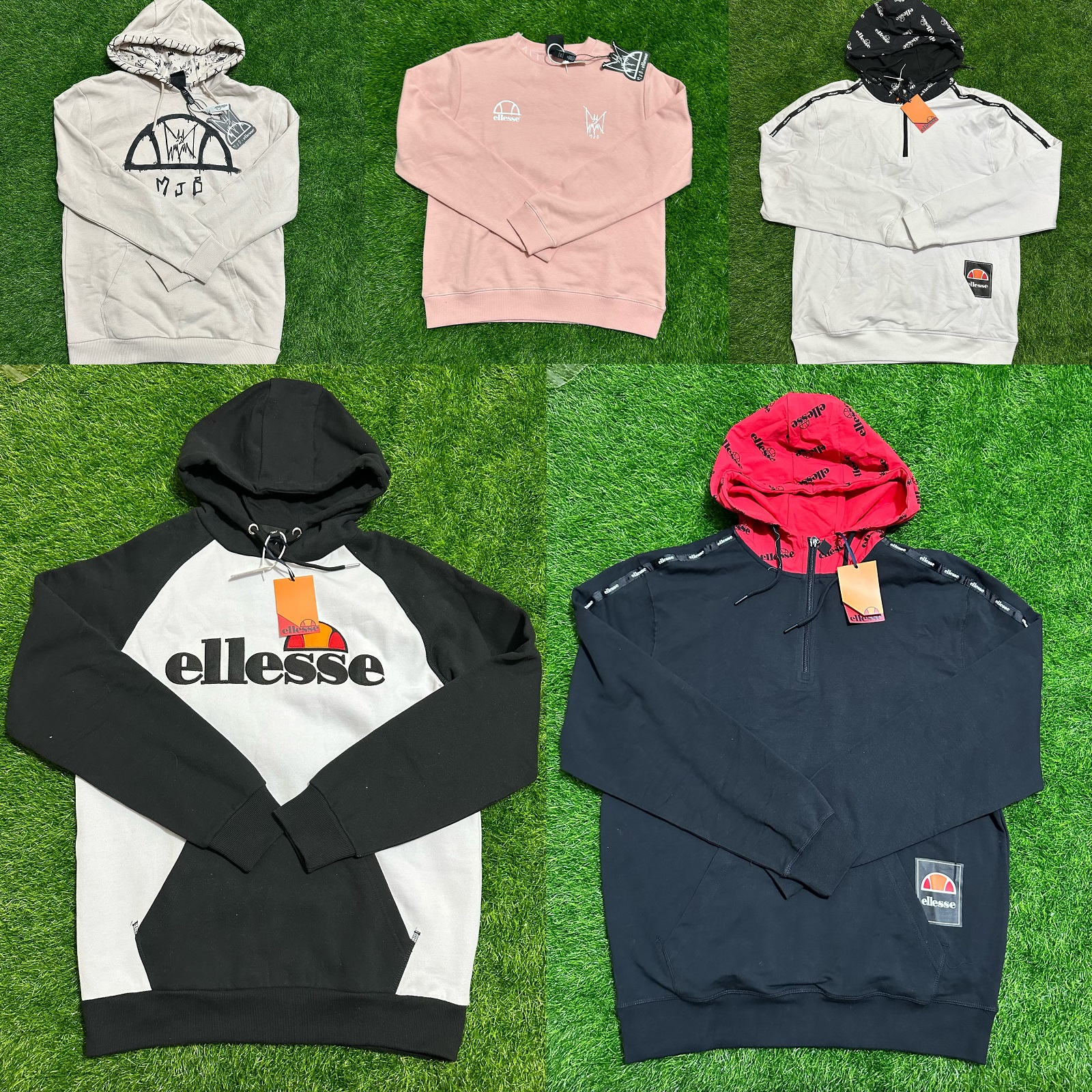Ellesse男女连帽卫衣套头衫潮牌