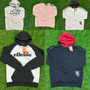 Ellesse 潮牌 男女运动时尚外套休闲舒适百搭套头衫连帽卫衣