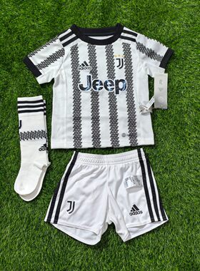 Adidas 尤文 尤文图斯 小童儿童球迷版球衣球袜球裤足球服套装