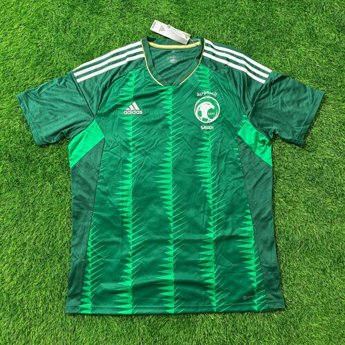 Adidas 沙特阿拉伯 主场球迷版短袖球衣足球服 ir3020 冷门球衣