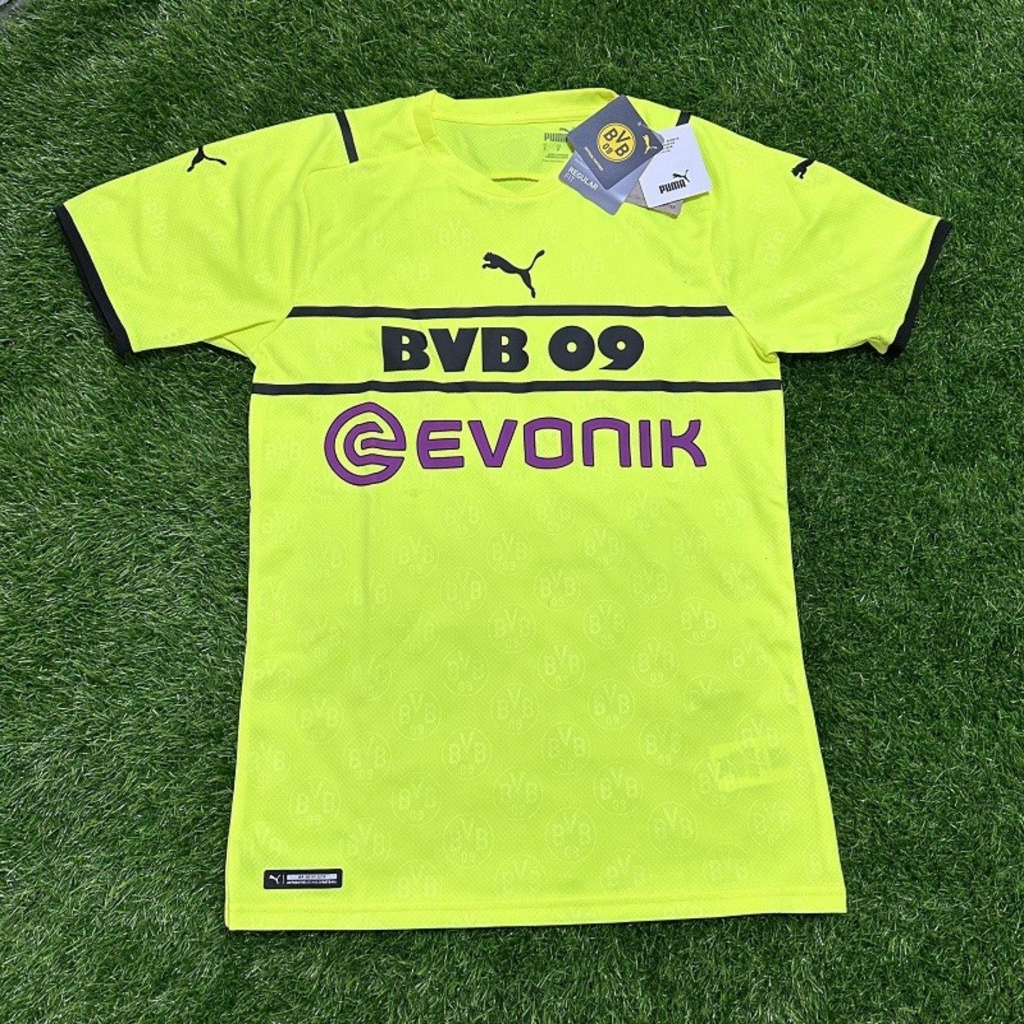 PUMA 多特蒙德 BVB 2122第二客场短袖球迷版球衣足球服 759068