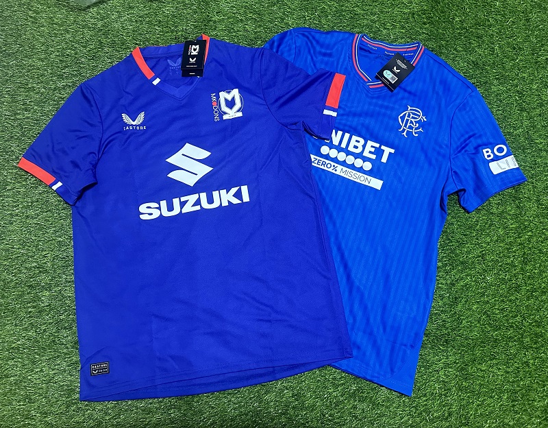 Castore 格拉斯哥流浪者 米尔顿凯恩斯 短袖足球服 冷门球衣