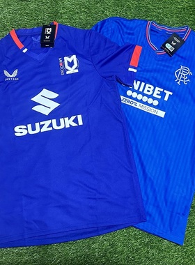 Castore 格拉斯哥流浪者 米尔顿凯恩斯 短袖足球服 冷门球衣