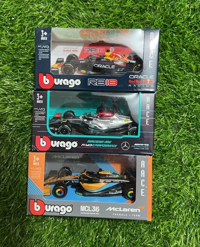 赛车车模f1迈凯伦奔驰红牛