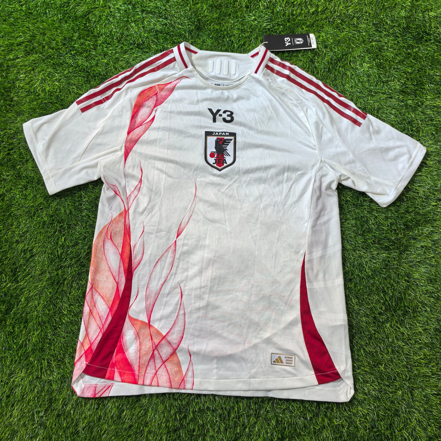 Adidas 日本国家队 Y3山本耀司联名球员版客场球衣足球服 iu0960