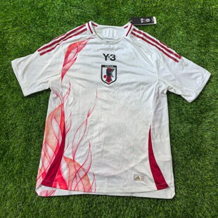 Adidas 日本国家队 Y3山本耀司联名球员版客场球衣足球服 iu0960