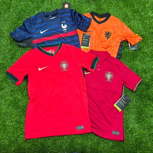 Nike 巴西 葡萄牙 法国 荷兰大童儿童青少年短袖球迷版球衣足球服