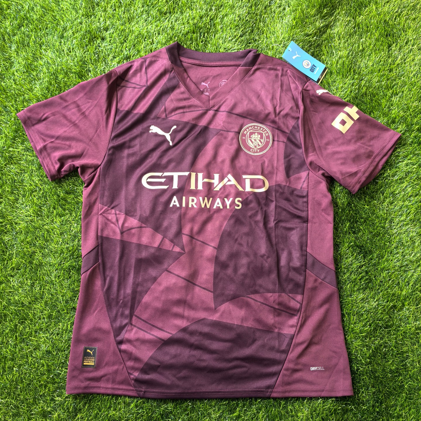 PUMA 曼城 2425赛季第二客场短袖球迷版球衣足球服 775201