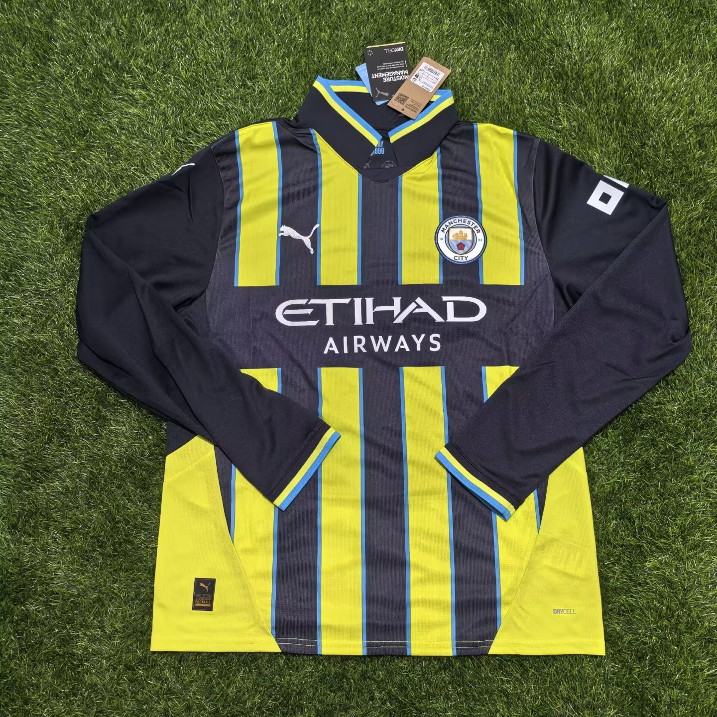 PUMA 曼城 2425赛季客场球迷版长袖球衣足球服 775087