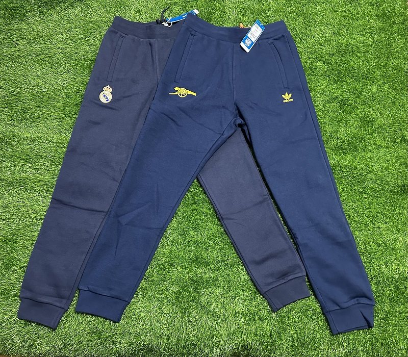 Adidas 三叶草 皇马 阿森纳 男子足球运动休闲长裤 IK8717 IK8710