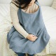 外出透气棉纱防走光遮羞布喂奶罩衣可调节哺乳巾Nursing Cover