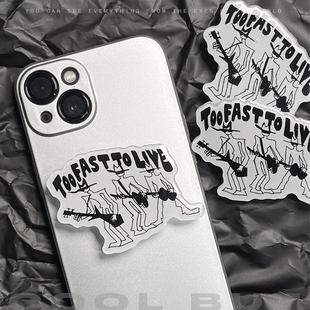 COOLBUT小众乐队气囊支架ins高级适用新款 苹果13手机壳趣评测