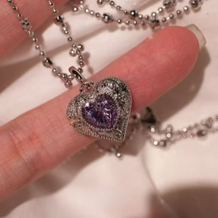 新款高版本塞尔达心之容器项链同人爱心游戏衍生精致潮流配饰