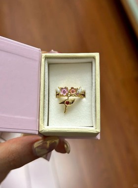 新款高品质版本百变小樱魔卡少女樱戒指动漫cos游戏周边指戒女