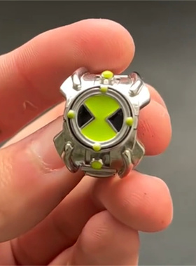 新款高版保色《少年骇客》ben10Omnitrix戒指童年卡通指环