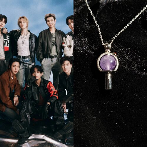 高品质新款防弹少年团BTS同款阿米棒项链锁骨链粉丝应援周边礼物