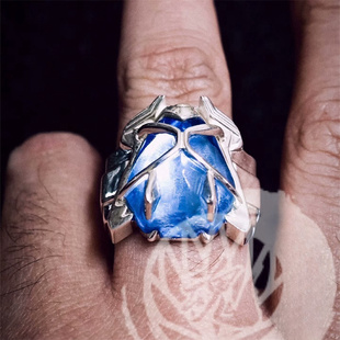 新款现货比例优化版假面骑士wizard金属戒指动漫周边食指戒