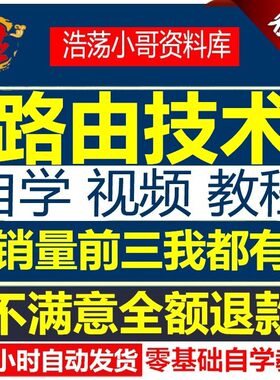 网络工程基础组网技术 网络安全局域网路由器交换机配置视频教程