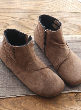 女靴秋冬短靴女2024新款韩版女鞋时尚百搭软底切尔西靴女马丁靴潮