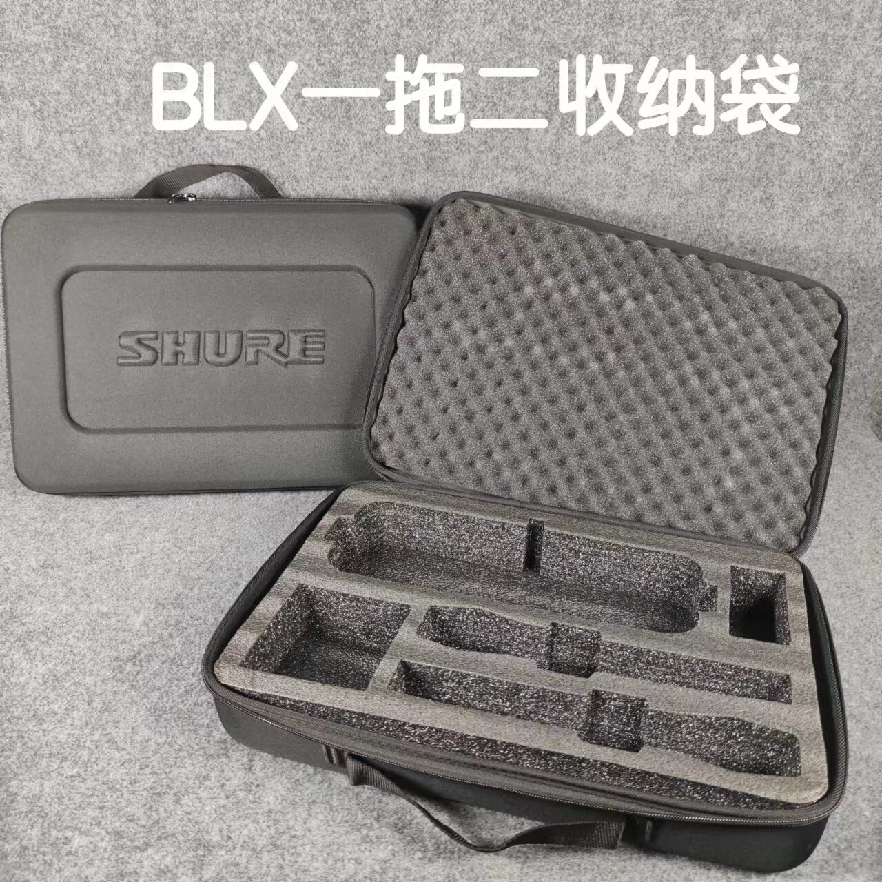 Shure BLX288 SM58/BETA58A simsiz mikrofon üçün saxlama çantası