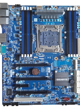Gigabyte/技嘉 MW50-SV0 LGA2011 E5-2600v3/v4单路主板3路SLI CF