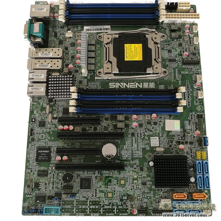 星能万兆服务器X99主机套装无盘网吧双口82599大内存DDR4 2400T热